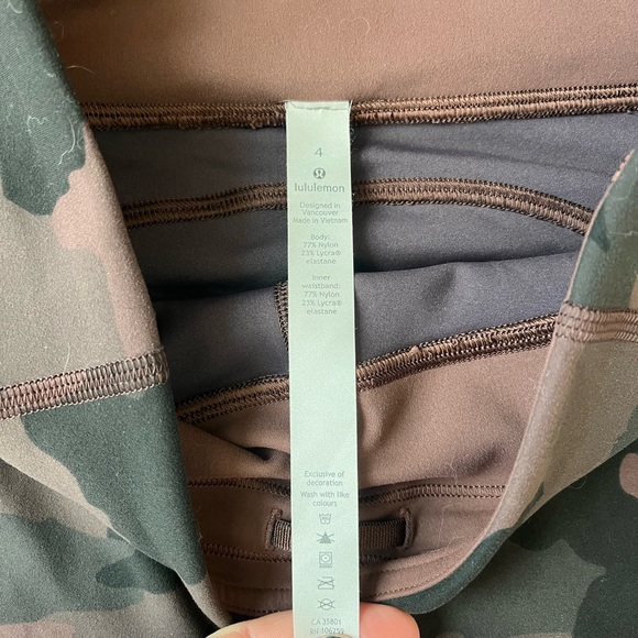 Lululemon Invigorate High Rise Short - Picture 4 of 4